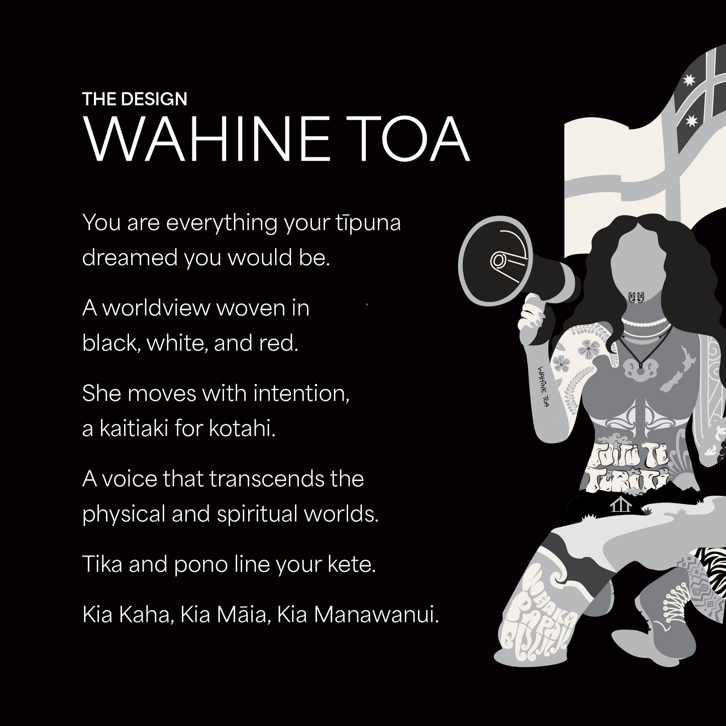 Wahine toa Print