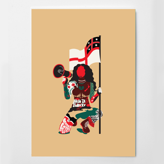 Wahine toa Print